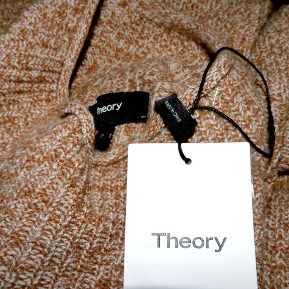THEORY ⚜ WOMEN'S IVORY CASHMERE FASHION SWEATER